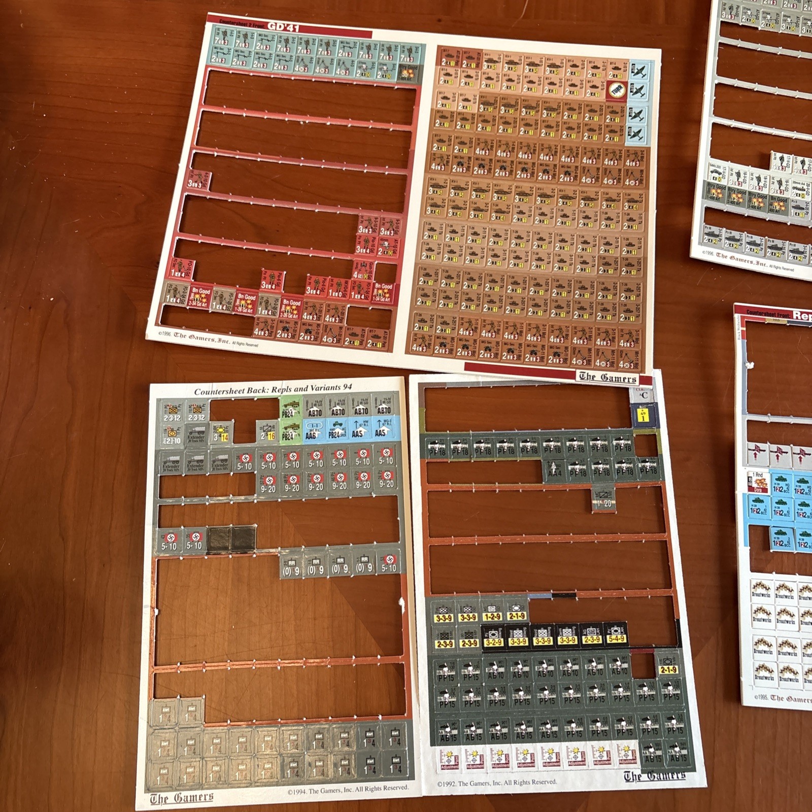 GD ’41 -INCOMPLETE- The Gamers, Multi-Man Publishing – Check Photos INCOMPLETE