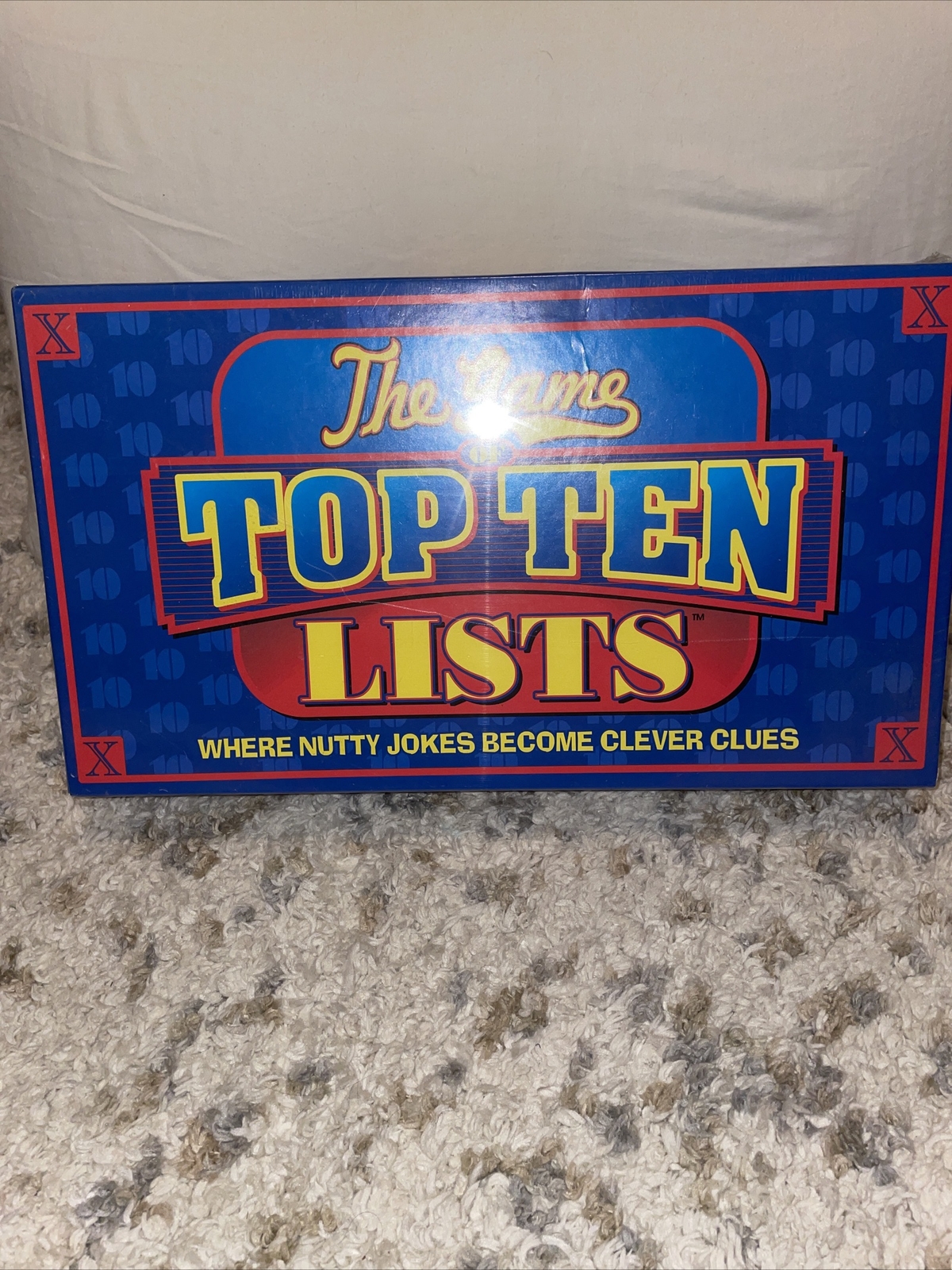 *NIB* TDC Games The Game Of Top Ten Lists 1995 #1160 Still Plastic Sealed