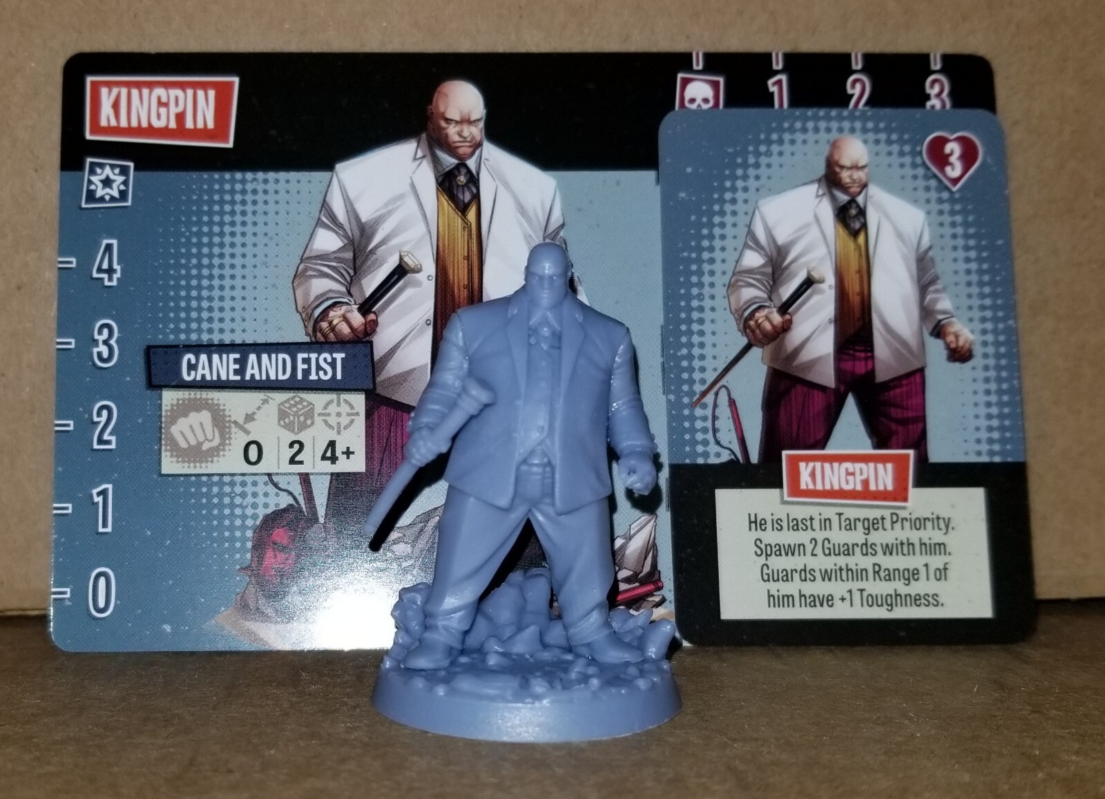 Zombicide Marvel Zombies KINGPIN Super Hero Kickstarter Exclusive Promo