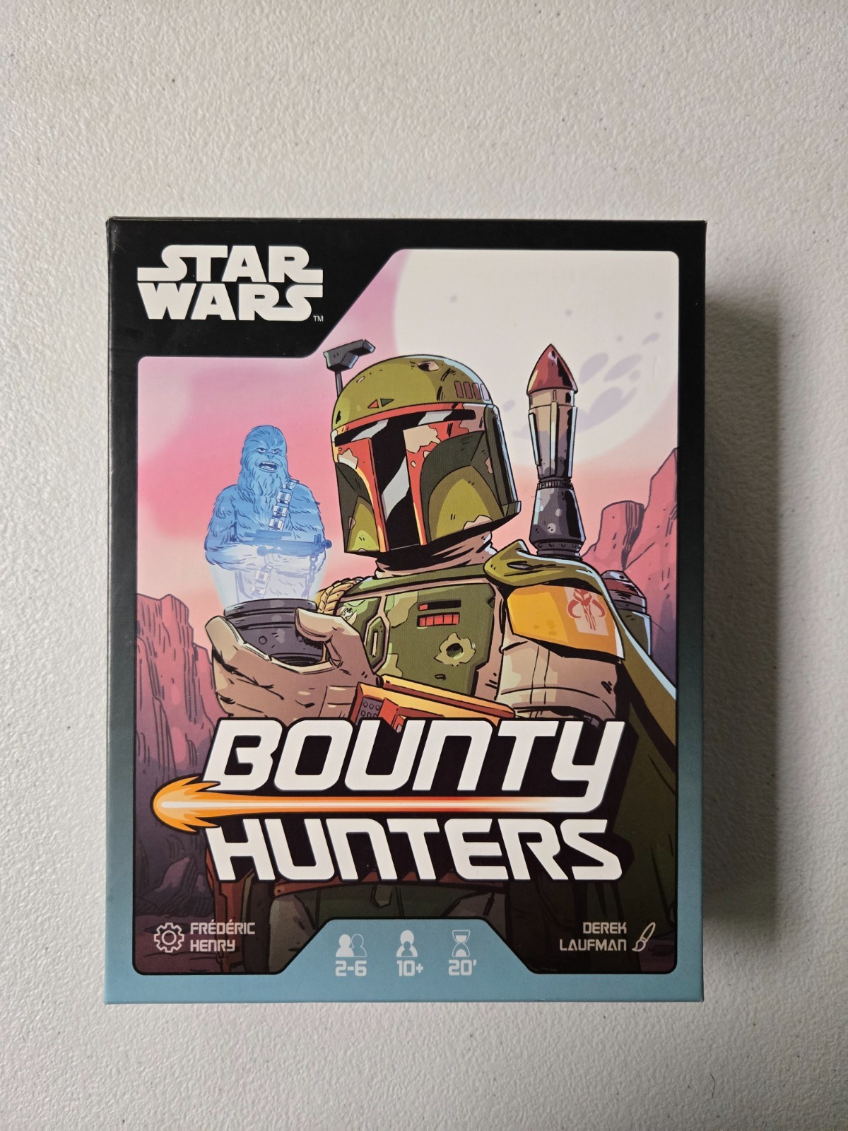 Star Wars Bounty Hunters Drafting Strategy Card Game 2-6 Players Ages 10+ NEW