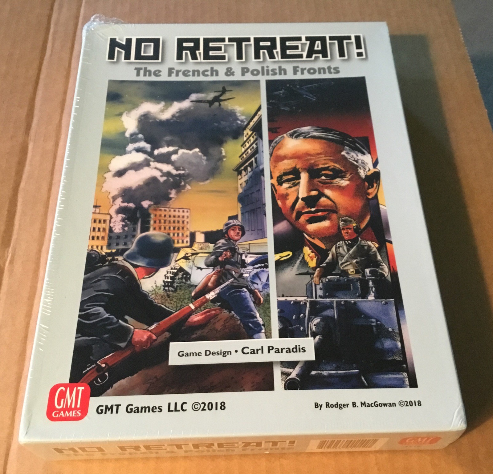 GMT Games No Retreat The French & Polish Fronts Wargame New Sealed