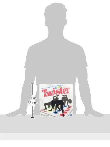 Hasbro Twister Party Classic Board One Size, Red, Yellow, Blue, Green, White
