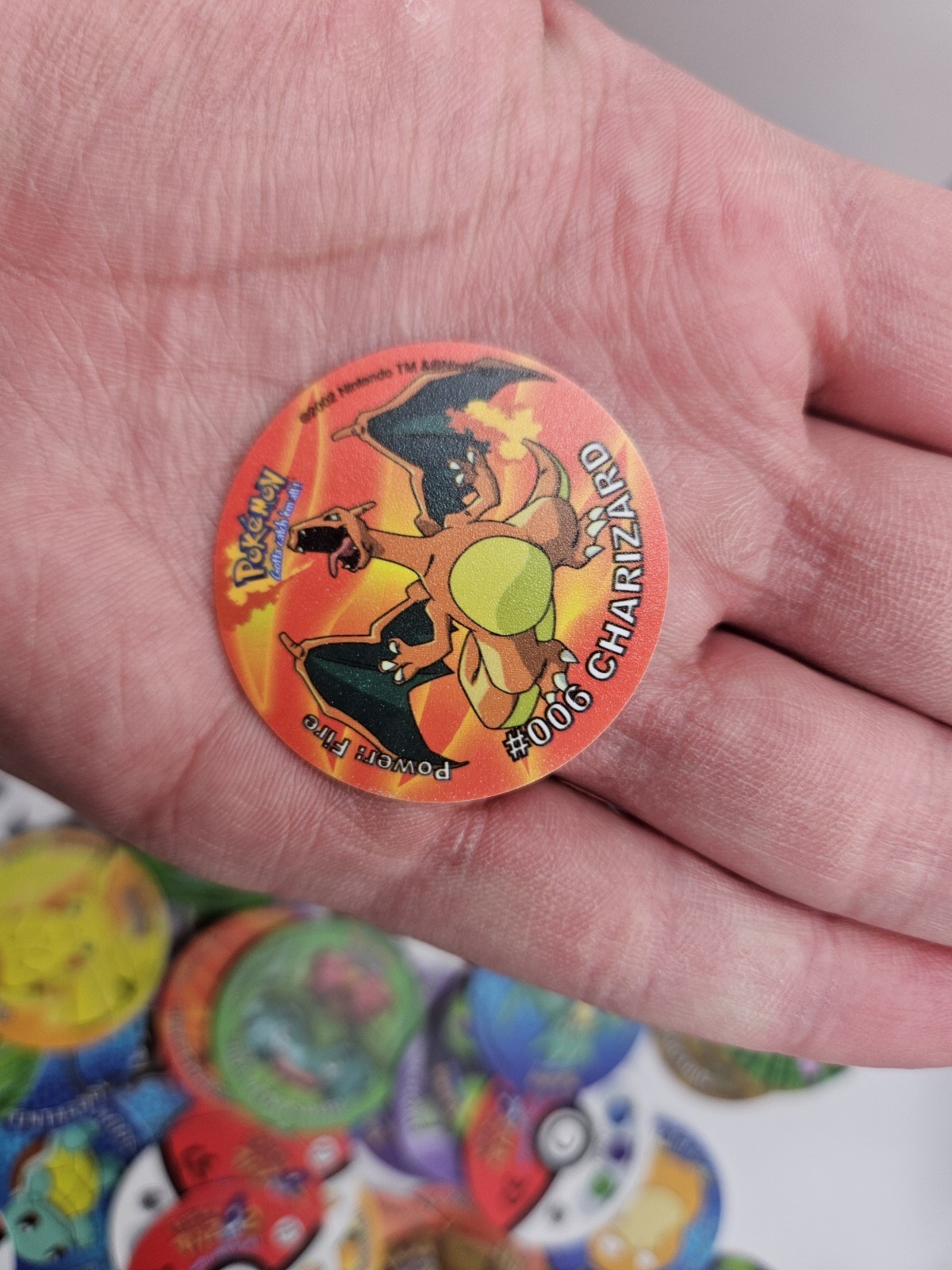 Lot of 500 Random Mix Of 2002 Pokemon Tazos From 1st Generation Pokemon Tazos