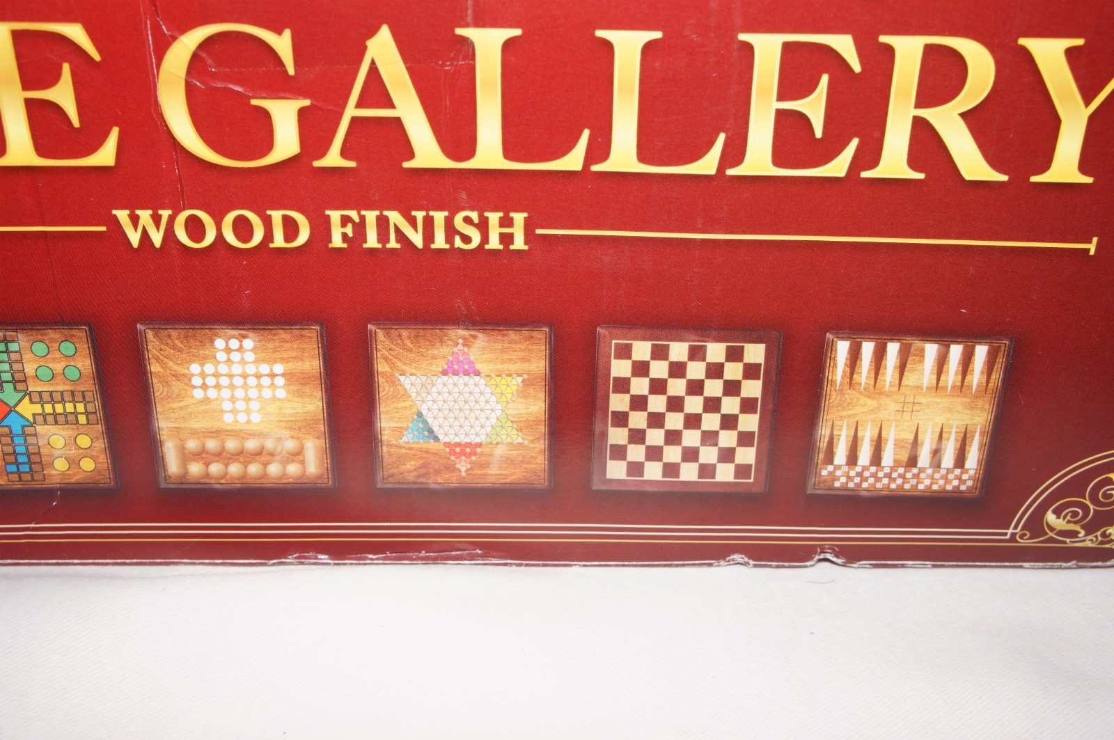 Deluxe Game Gallery 12 in 1 Game House w/ 12 Classic Games w/ Wooden Game Chest