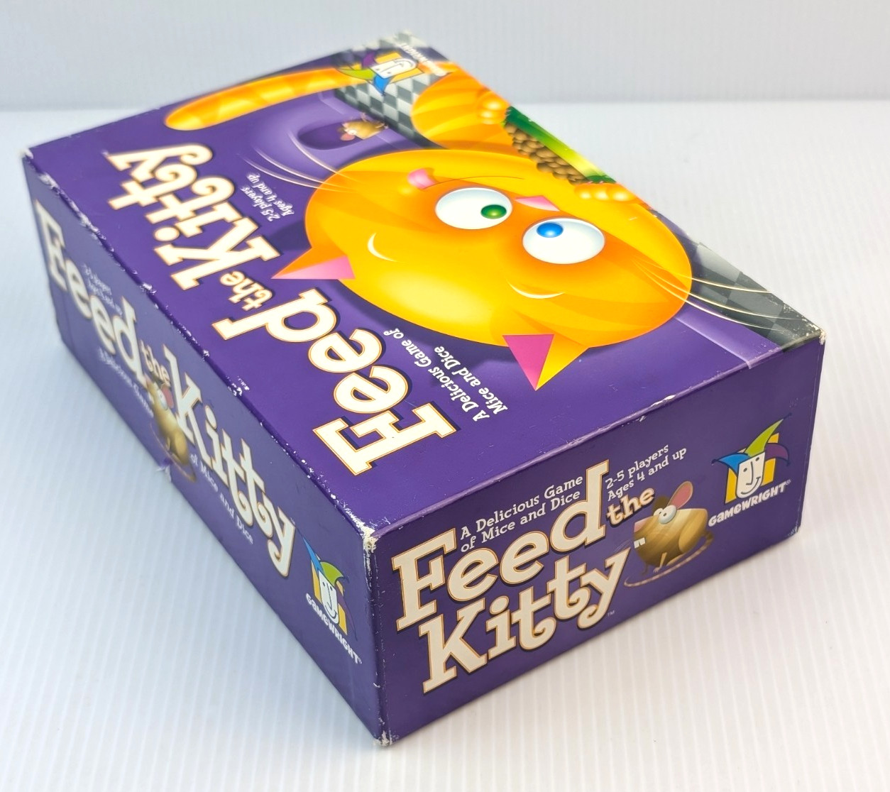 Feed the Kitty Game 100% COMPLETE Gamewright 2017 Children’s Kids Wooden