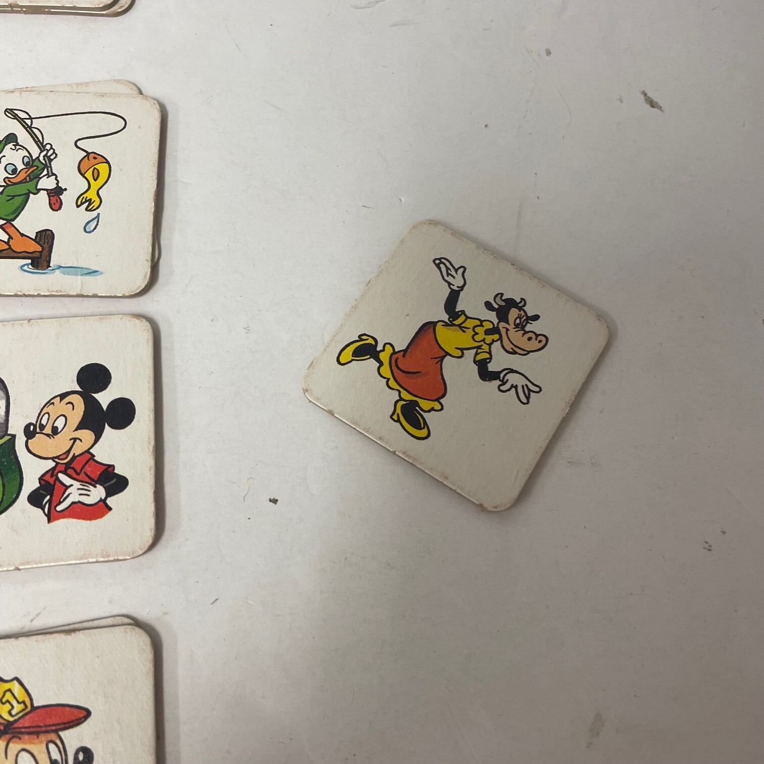 Mickey Mouse Memory Game By Milton Bradley Vintage 1990 Missing One Tile Classic