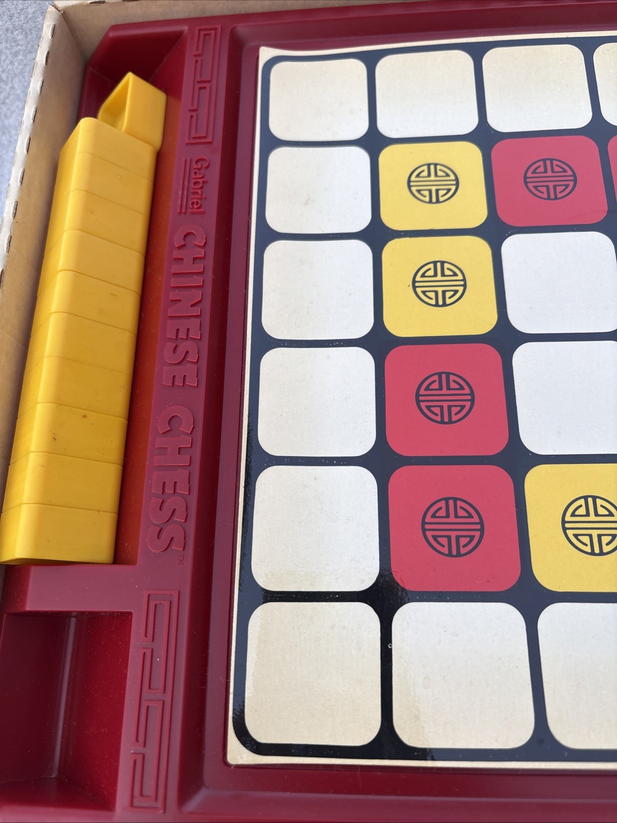Chinese Chess Game Gabriel COMPLETE 1981 The Game Of A Thousand Surprise Vintage