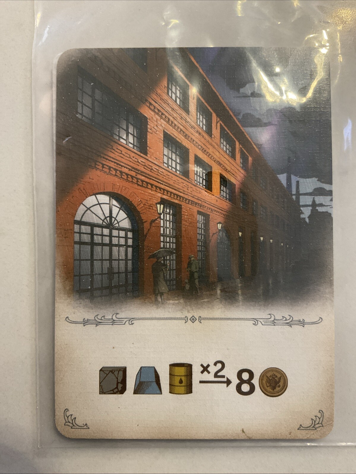 1 Furnace – industry Double Side Promo Card by Arcane Wonders Board Games UNUSED