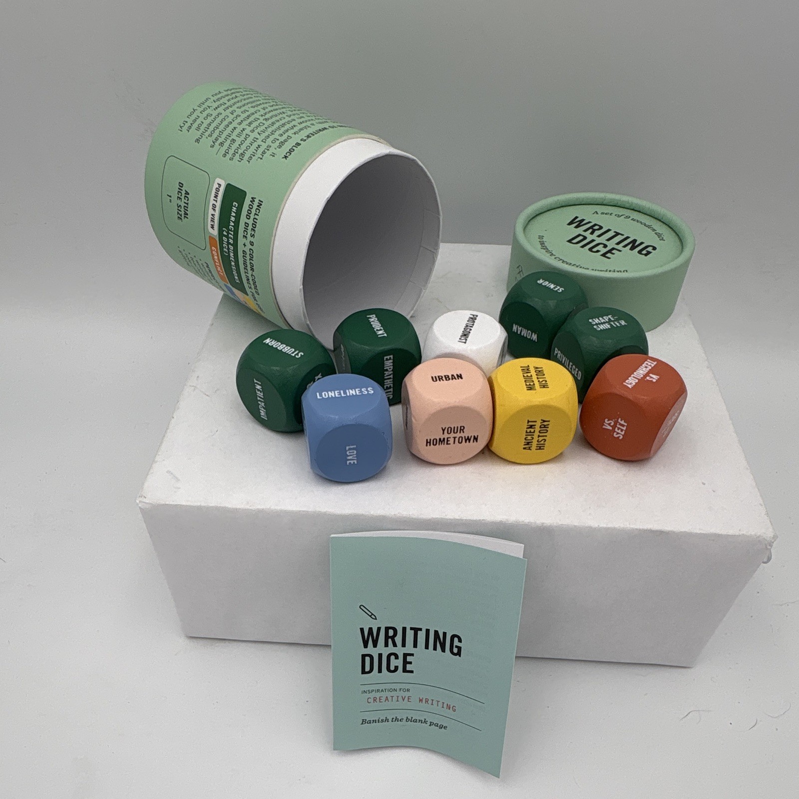 Two Tumbleweeds Writing Dice Color-Coded Creative Writing Dice Game 1+ 17+