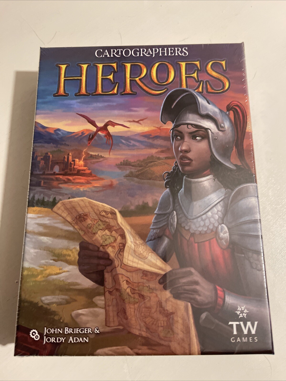 Sealed! Brand New! Thunderworks Games – Cartographers Heroes