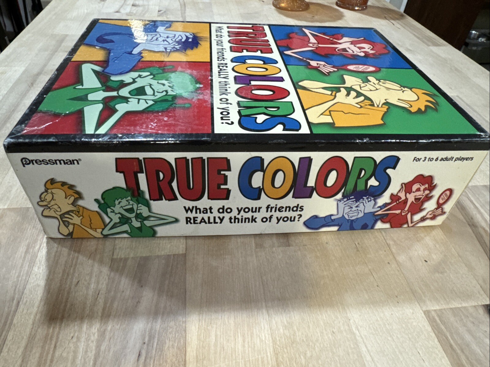 True Colors Board Game Pressman Adult Party Game Complete