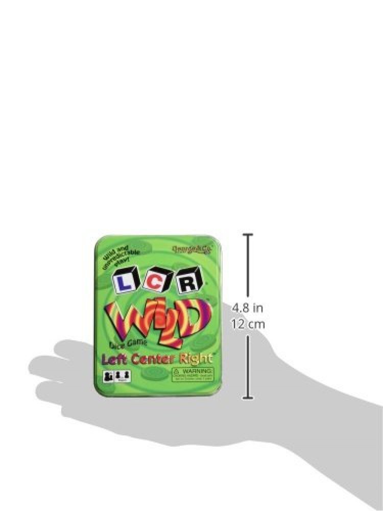 George And Company Geo0723 Lcr R Wild Dice Game