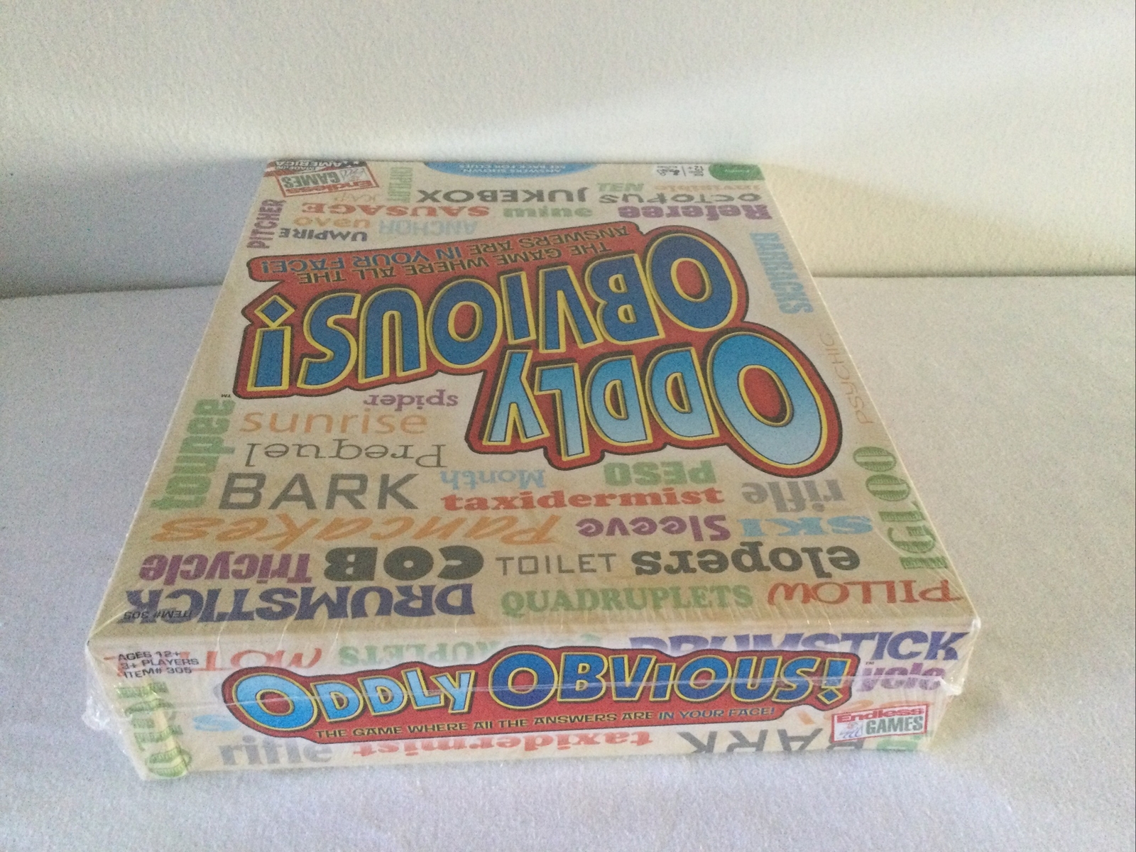 ODDLY OBVIOUS! The Party Board Game – NEW