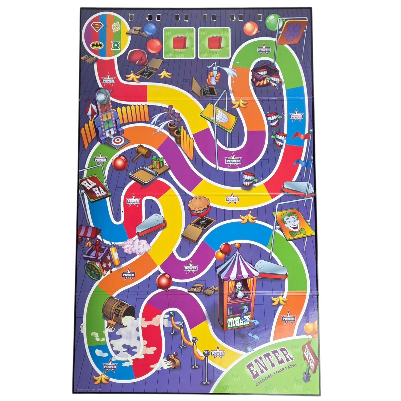 DC Super Friends The Joker Fun House Game – 2012 READ**