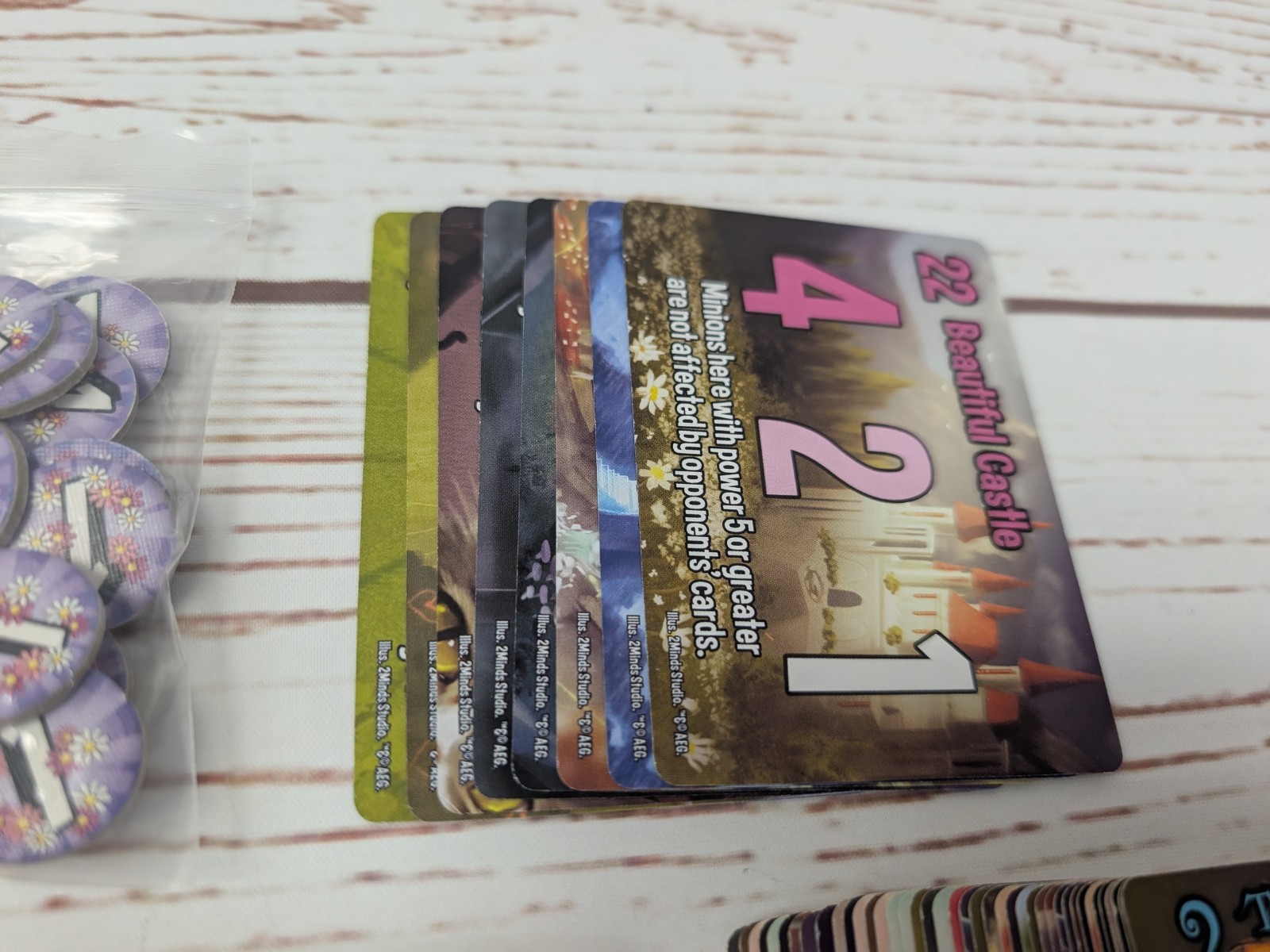 Smash Up Pretty Pretty Expansion Board Card Game AEG *No Box