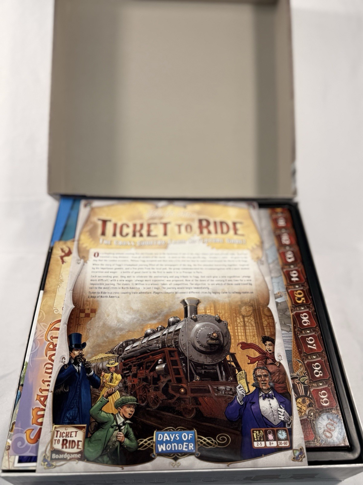 Ticket to Ride Alan R Moon Days of Wonder Board Traditional Game