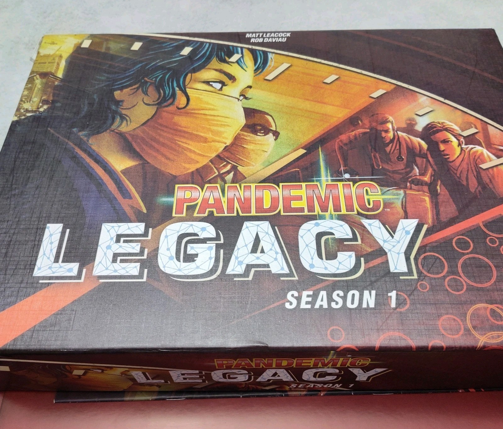 Pandemic: Legacy, Season 1, Z-Man Board Game Red Edition- EUC