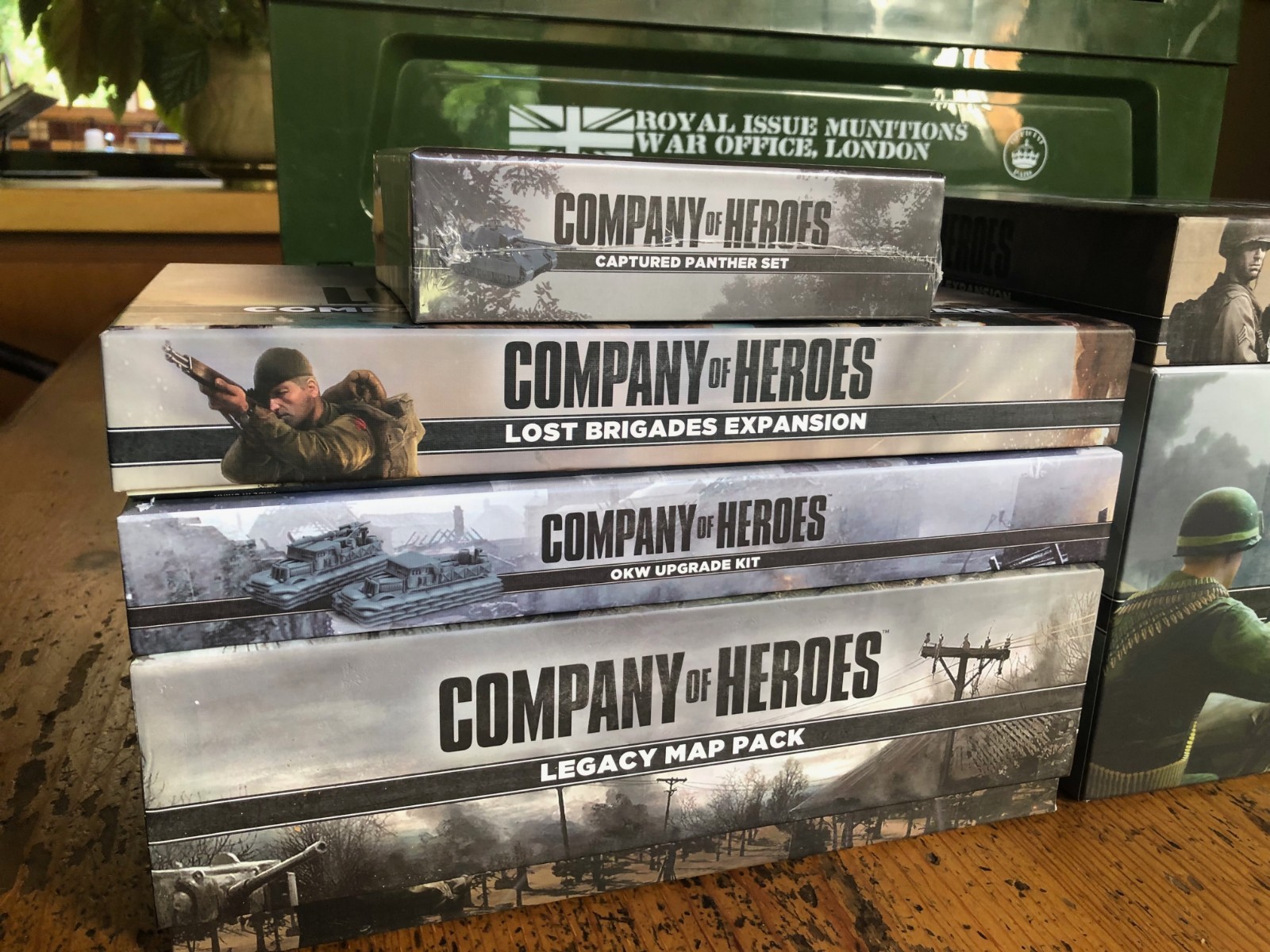 Company of Heroes War Crate Bundle, with 2e Upgrades/Packs from Bad Crow Games