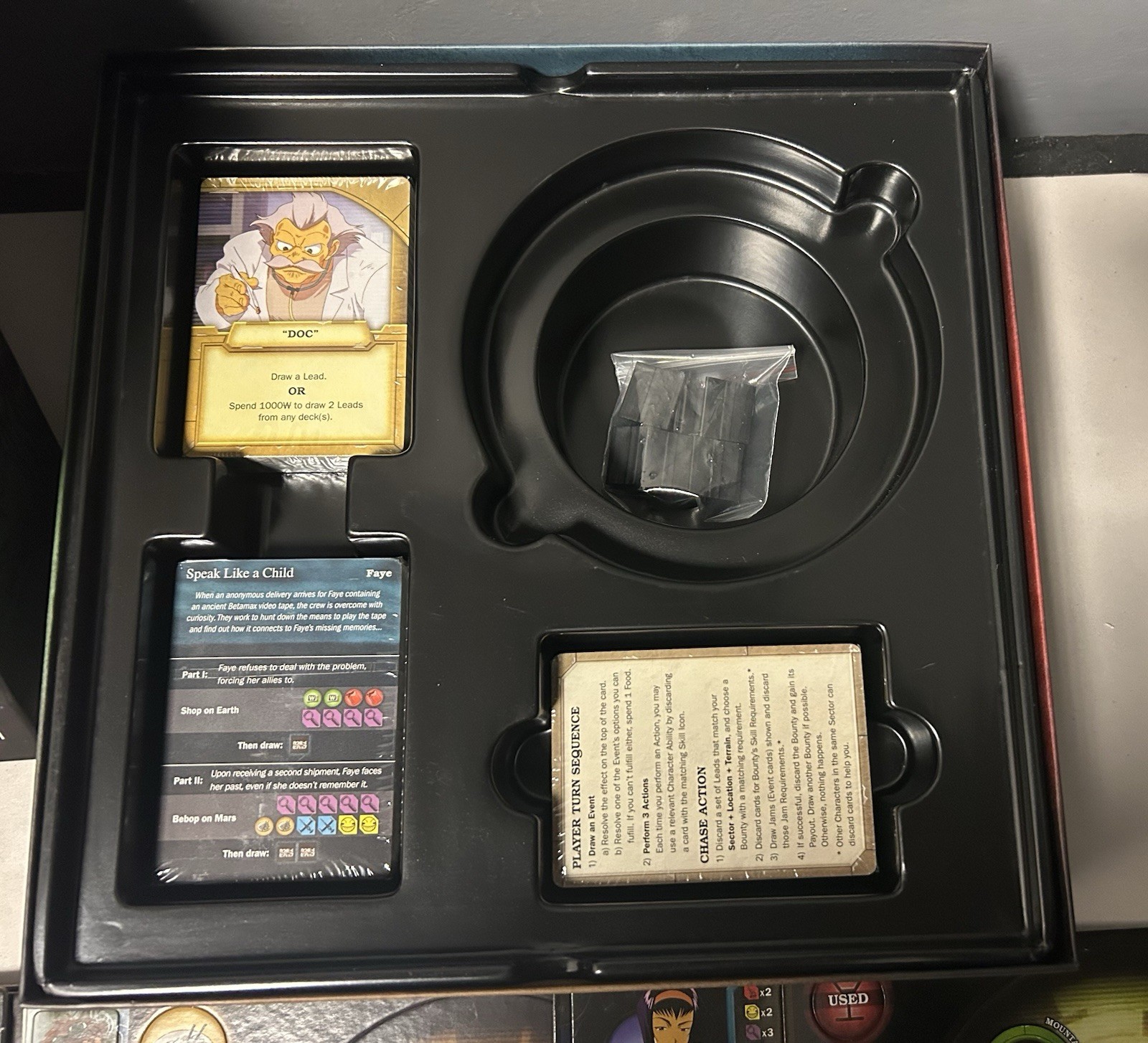 Cowboy Bebop Boardgame Boogie Board Game Sealed 1-4 Players Cooperative Anime