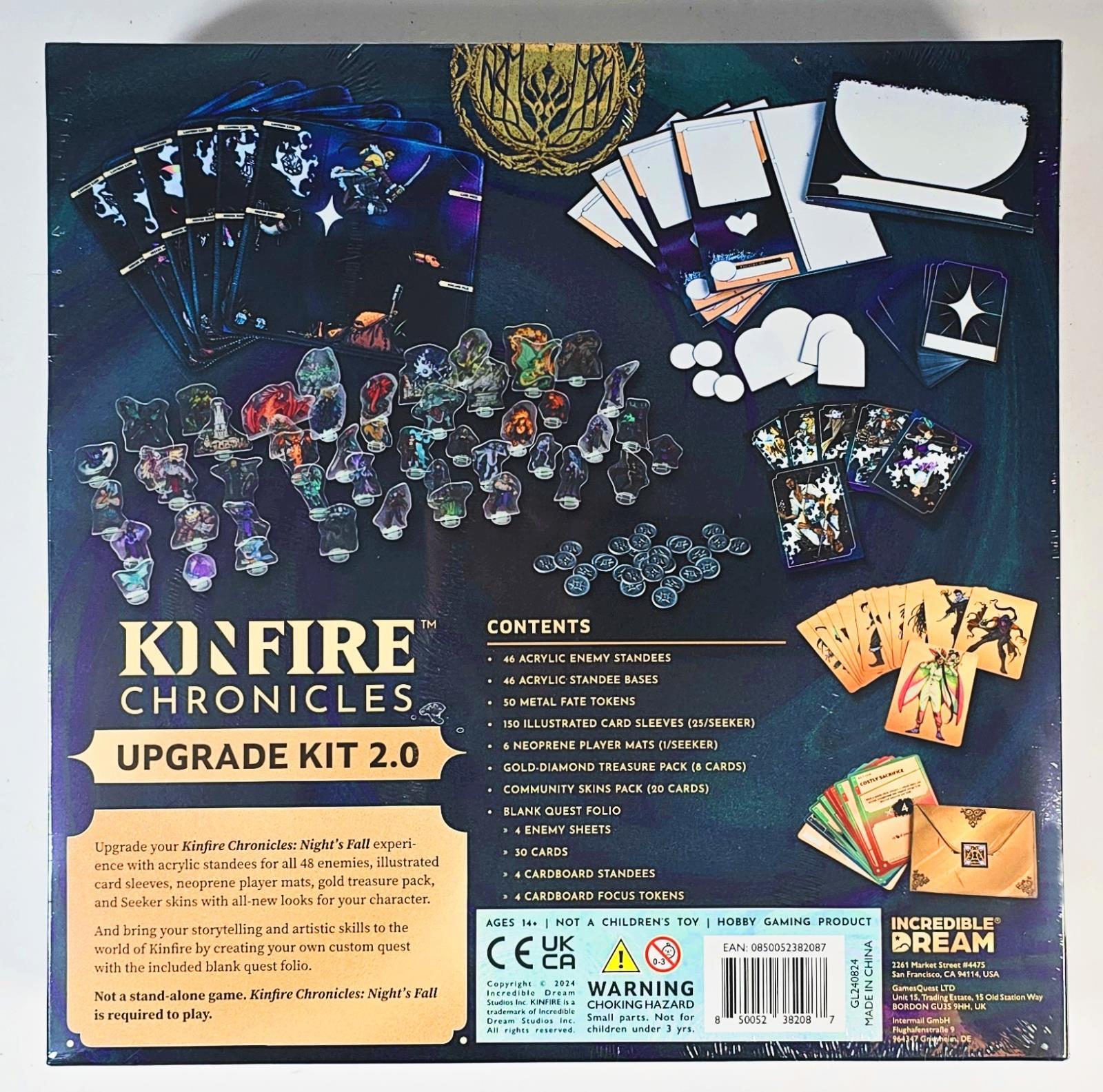 Kinfire Chronicles Night’s Fall Upgrade Kit 2.0 by Incredible Dream – SEALED