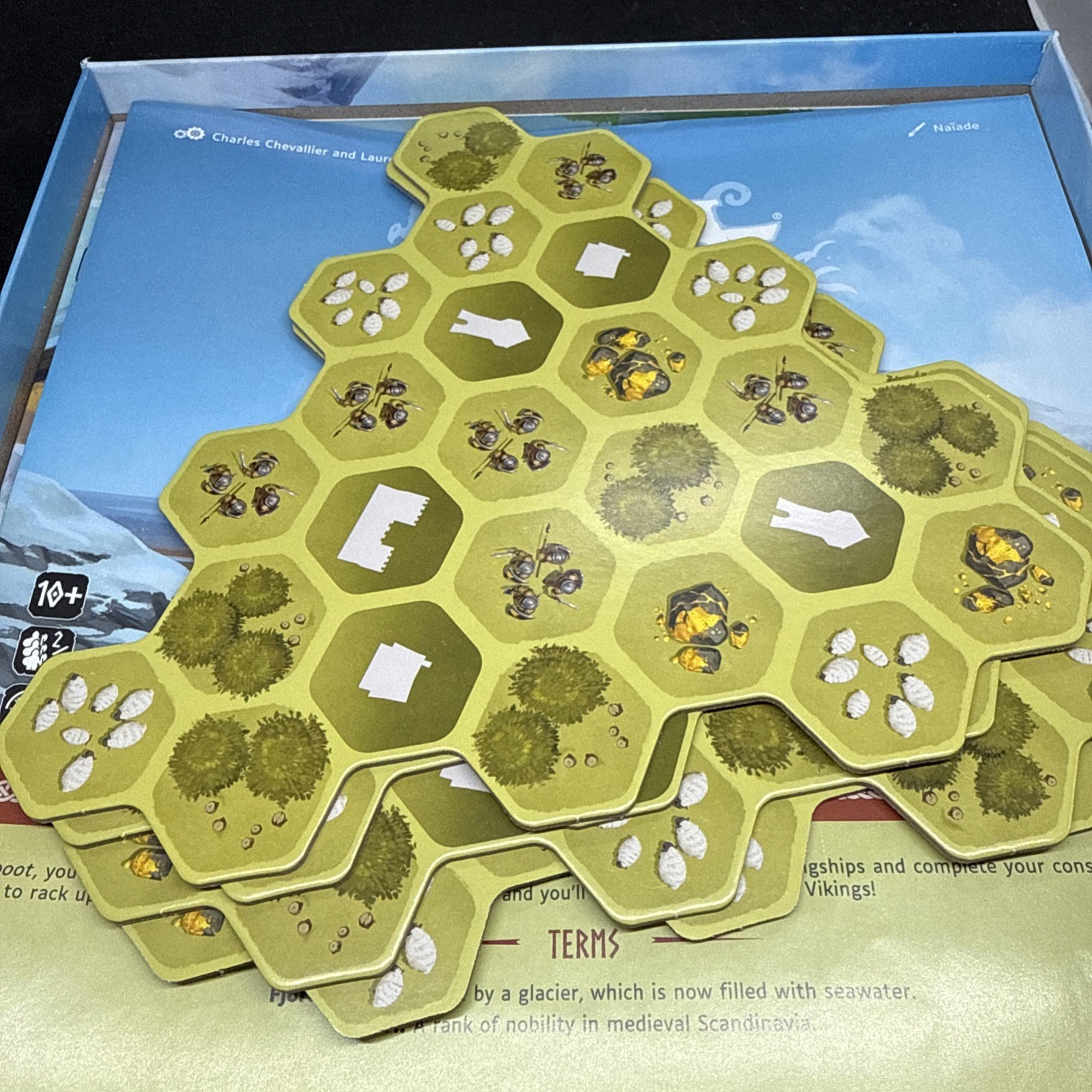 NEW OPEN BOX Gigamic Viking Theme Loot Family Board Game (2-4 Players Max)