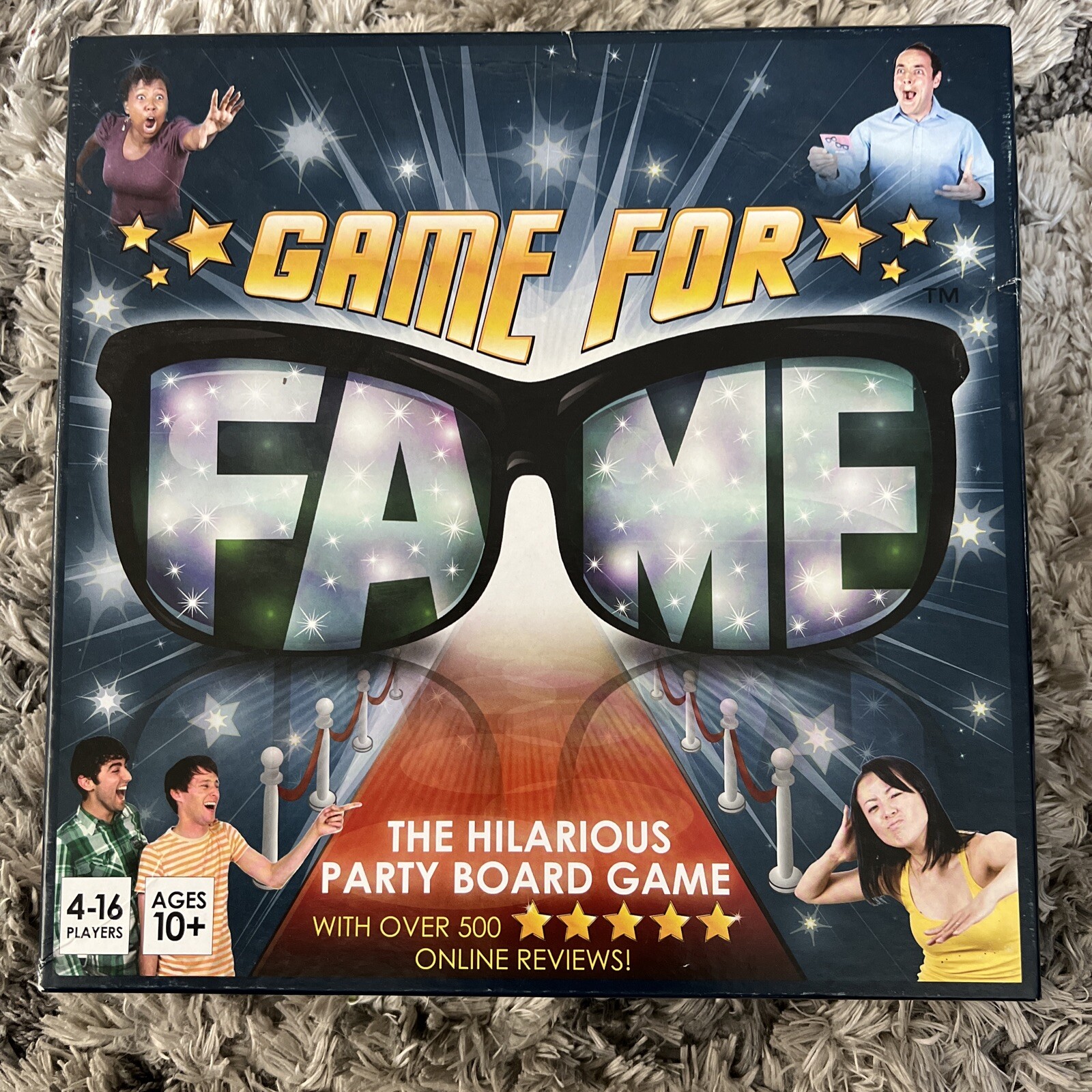 Game For Fame – The Hilarious Party Board Game – New