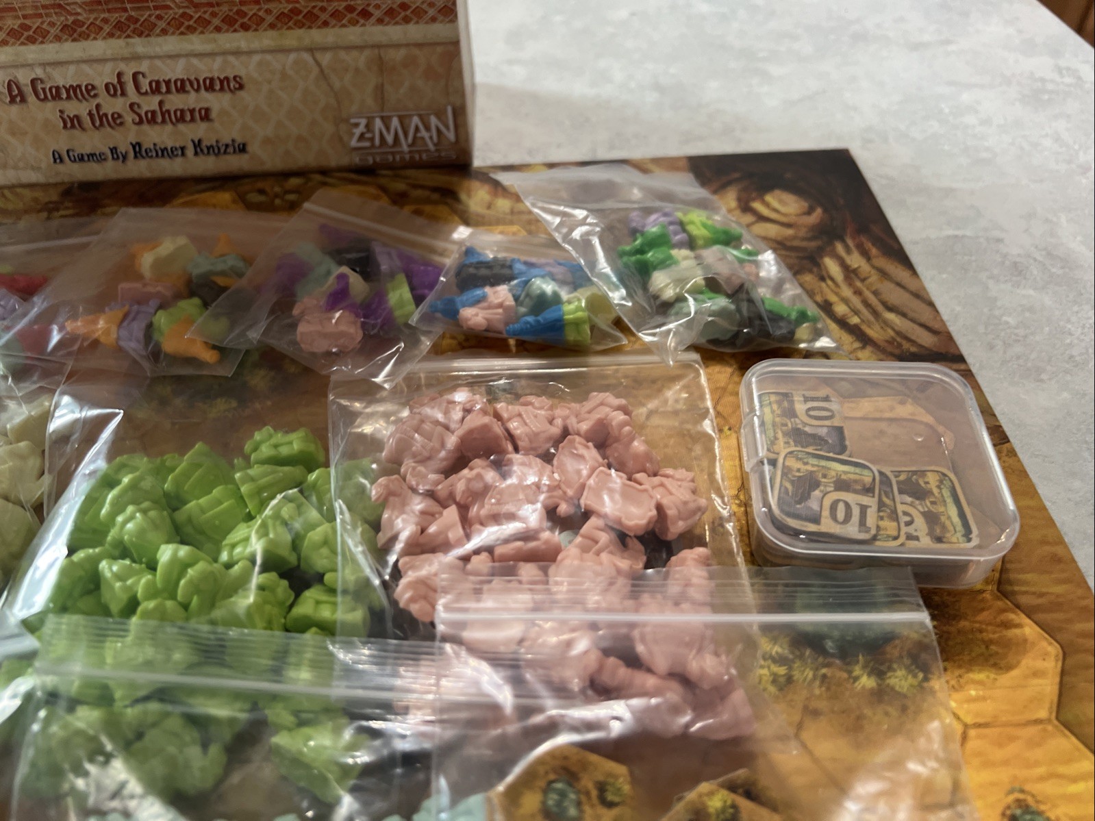 Through The Desert Board Game 100% Complete