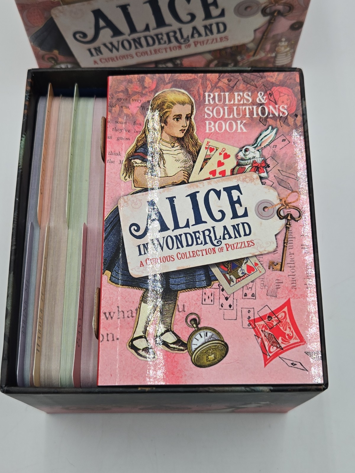 Alice in Wonderland Curious Collection of Puzzles Sterling Innovation Games