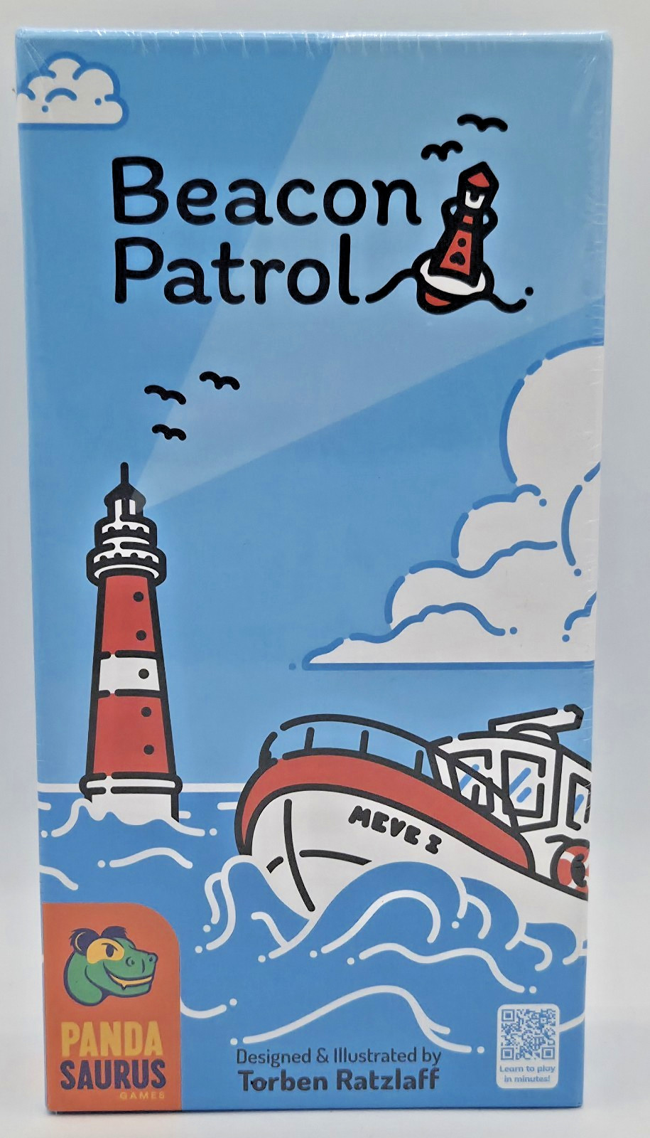 NEW Beacon Patrol Game Nautical Tile Placement Cooperative Strategy FREE SHIP