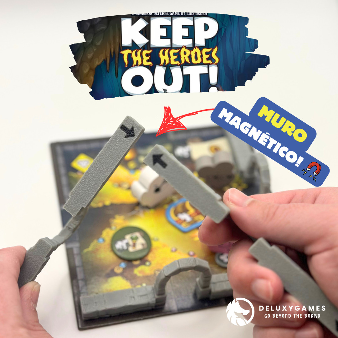 Keep The Heroes Out! – 45 Magnetic Walls