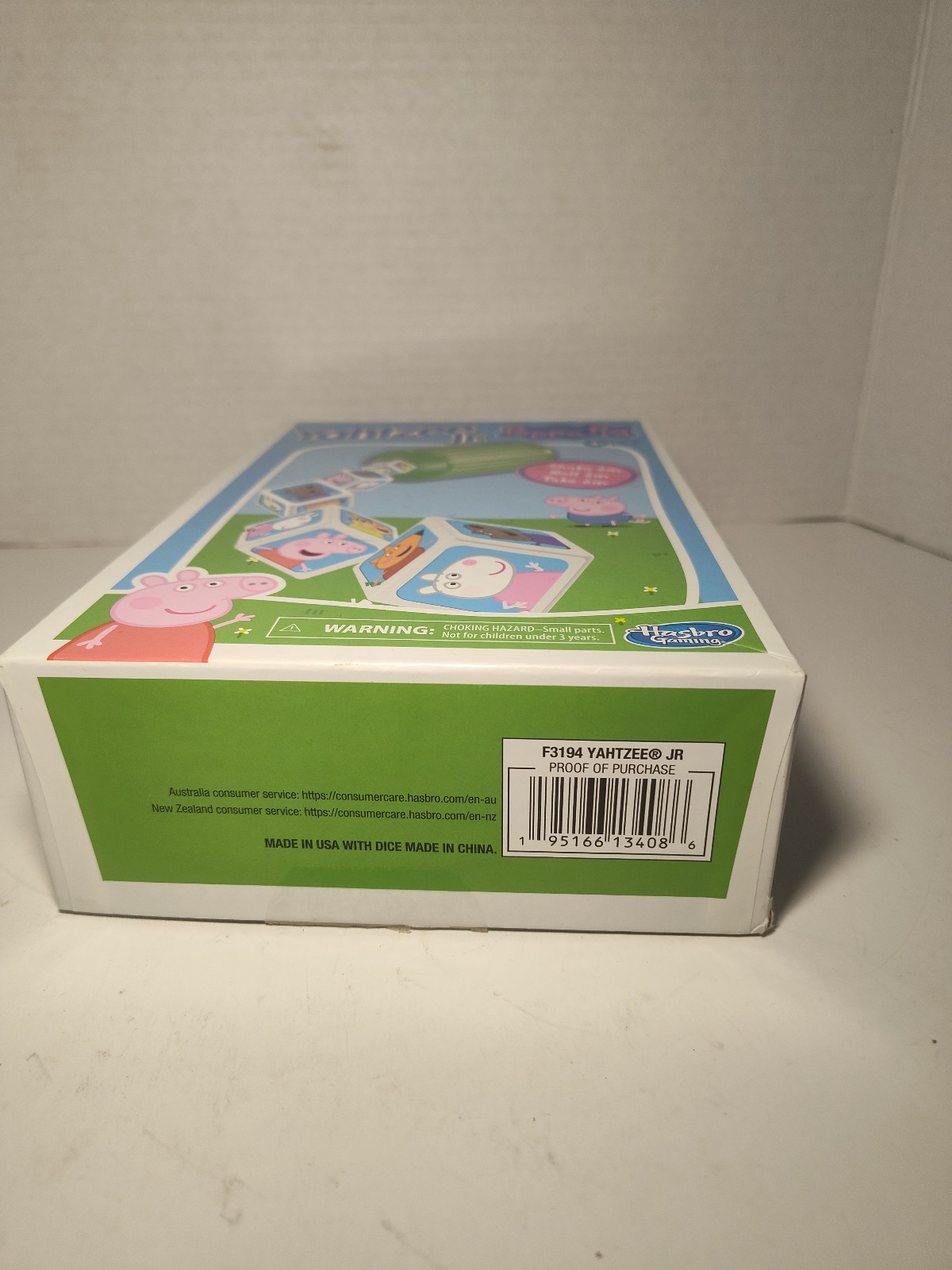 Peppa Pig Edition Yahtzee Jr. Board Game for Kids Ages 4 and Up