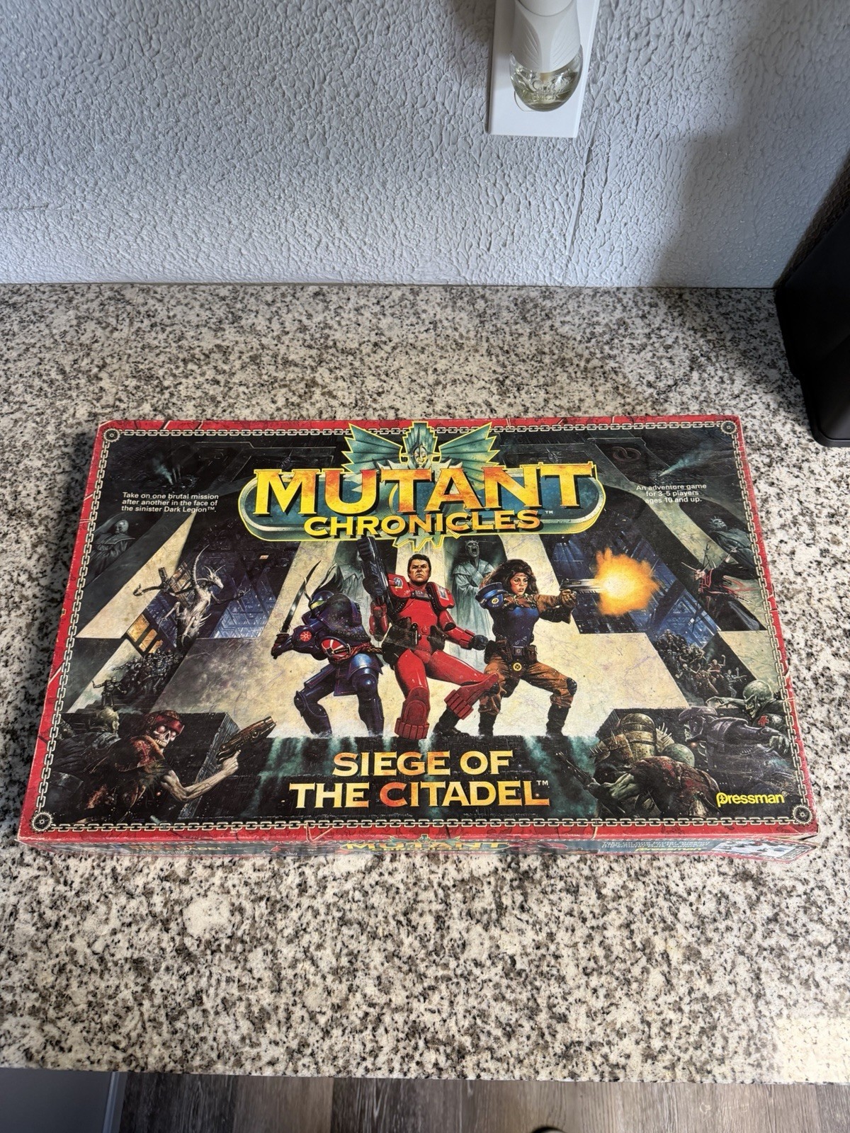 COMPLETE Mutant Chronicles Siege Of The Citadel 1993 Board Game OOP Pressman