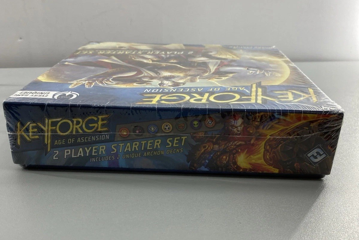 KeyForge: Age of Ascension 2-Player Starter Set (NEW 2019) Deck Card Board Game
