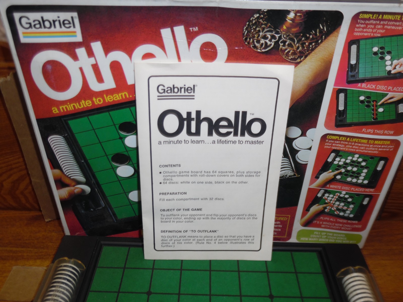Vintage 1975 Gabriel Othello Game 76390