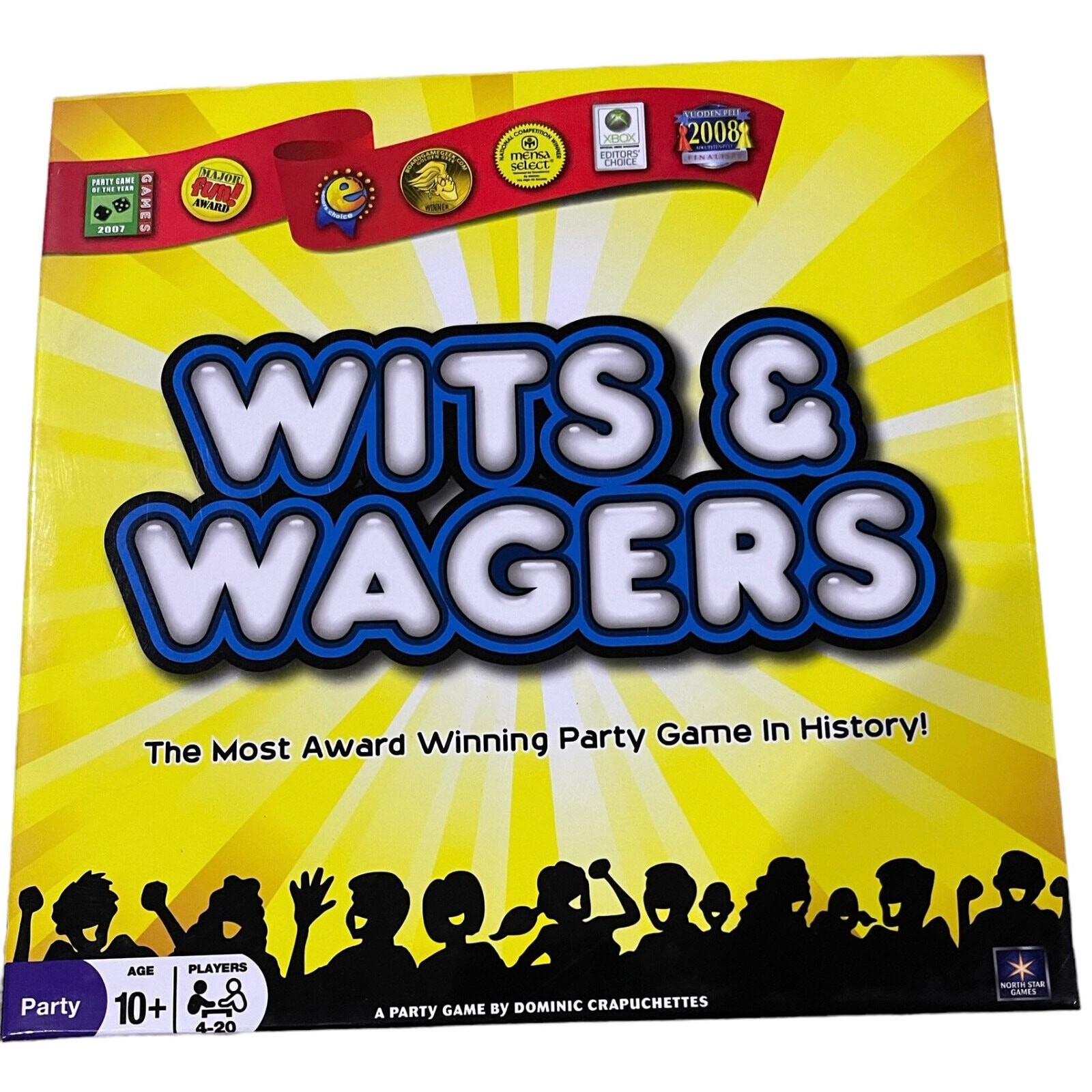 Wits and Wagers Party Game – Complete by North Star Games, 2009 Betting Trivia
