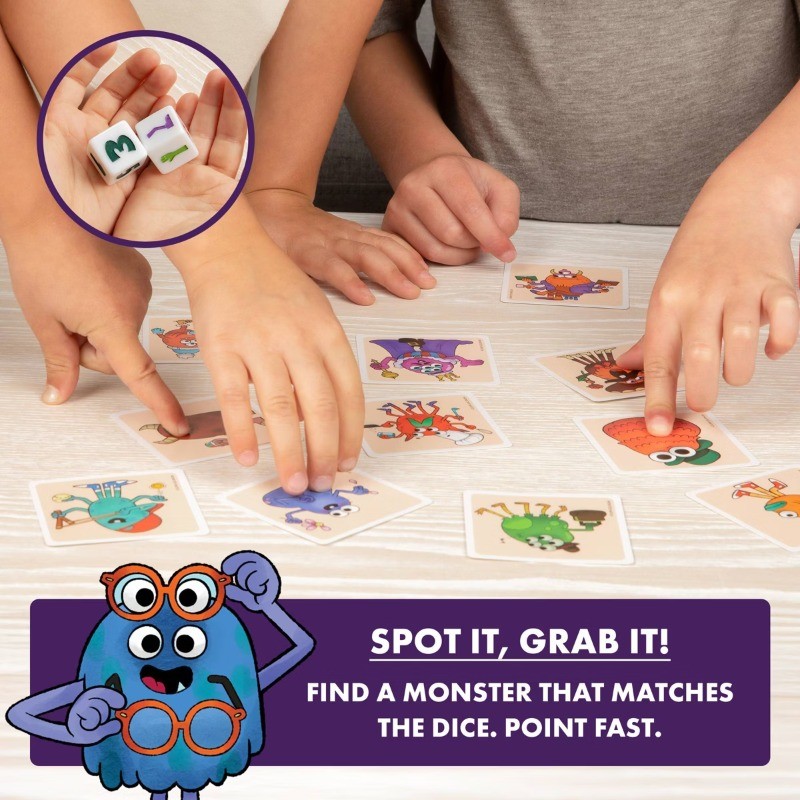 Monster Match Board Game: Educational Social Skills, Fast Play, 2-6 Players