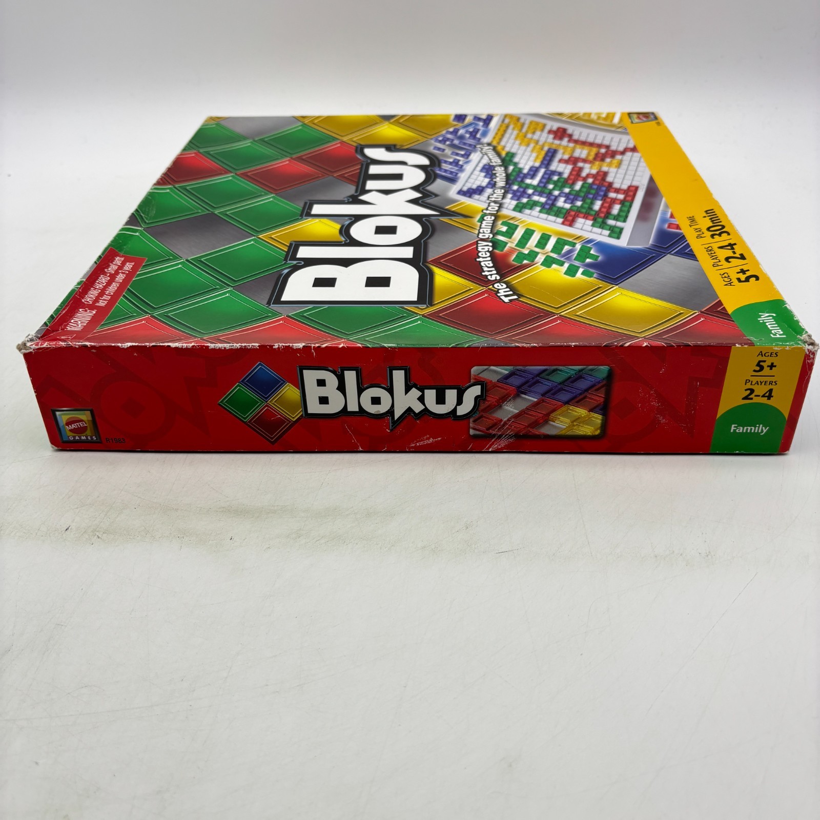 Blokus XL COMPLETE Mattel 2009 Strategy Large Edition Mensa