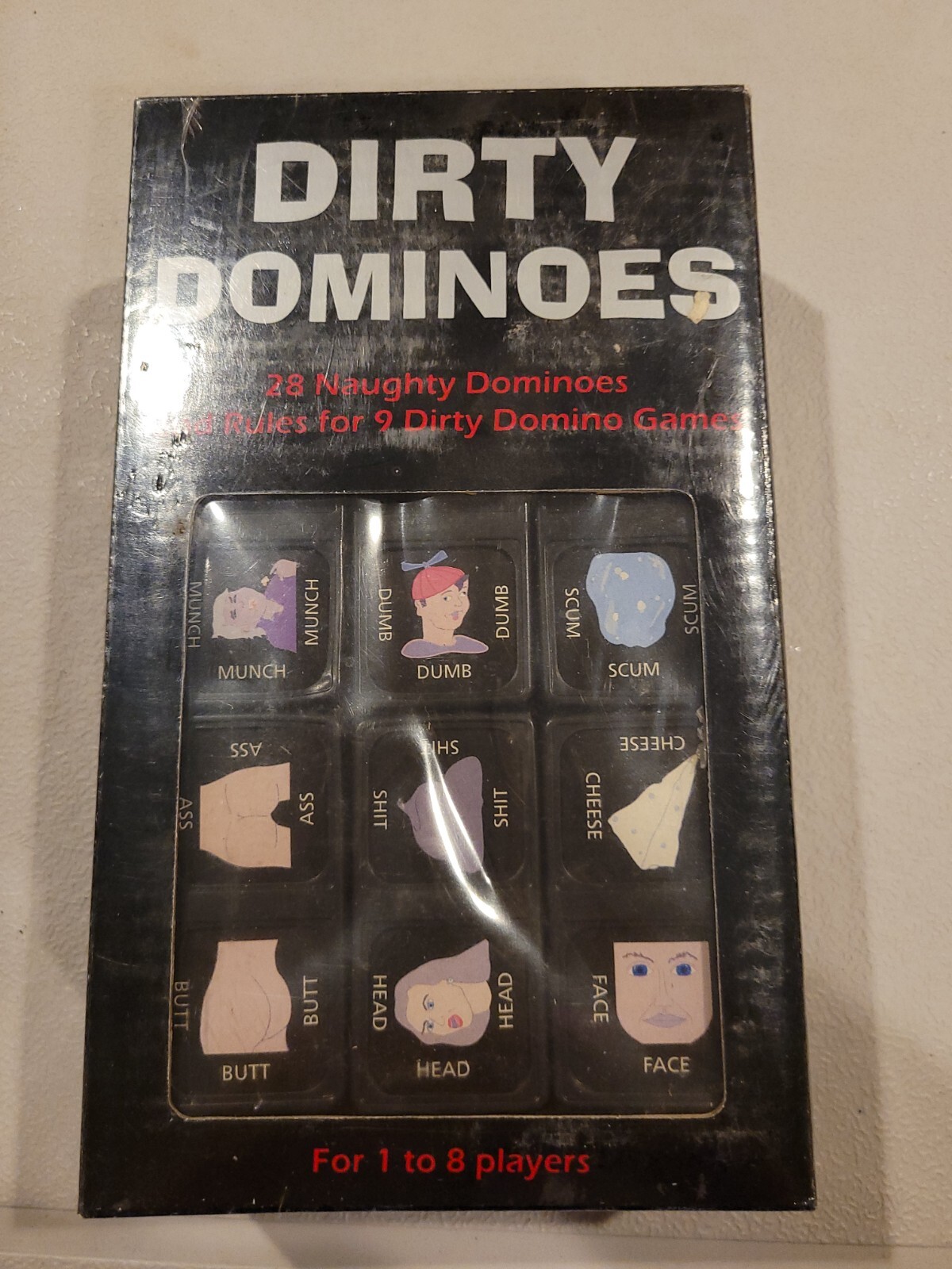 Dirty Dominoes Adult Party Game 28 Naughty Dominoes 9 Games New Sealed