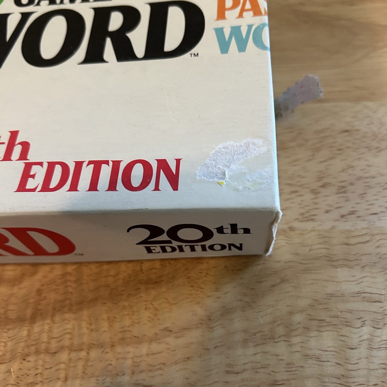 VTG Vintage PASSWORD 20th Edition Board Game – Milton Bradley Gameshow 1978