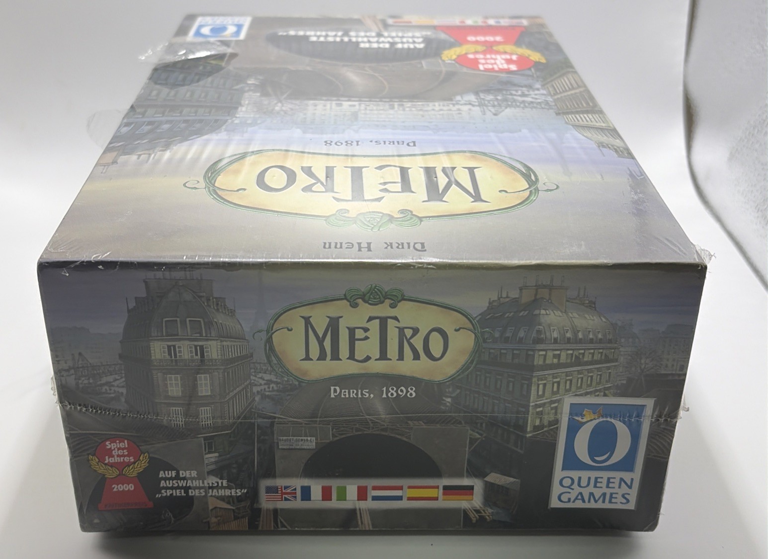 Metro Board Game Dirk Henn Paris 1898 Queen Games Multilingual Edition – Sealed