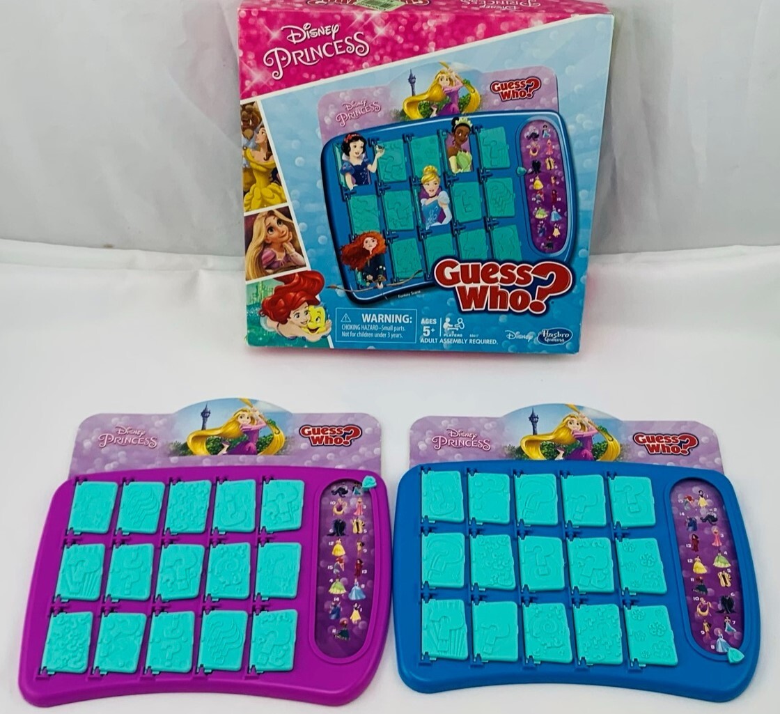 2011 Disney Princess Guess Who Game by Hasbro Complete in Great Cond FREE SHIP