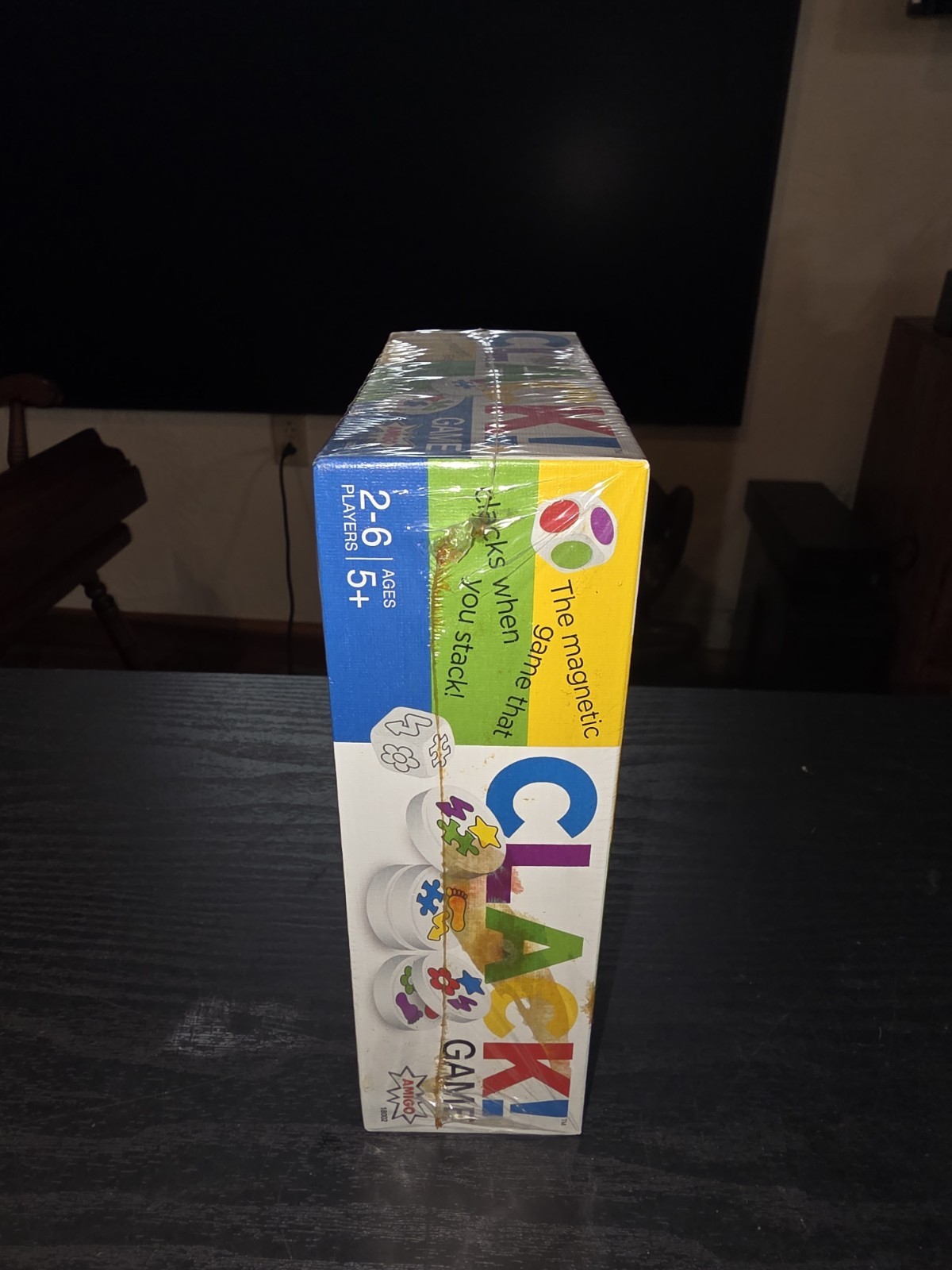 Clack! Magnet Game – Magnetic Stacking Game For Kids and Families Ages 5+ Amigo