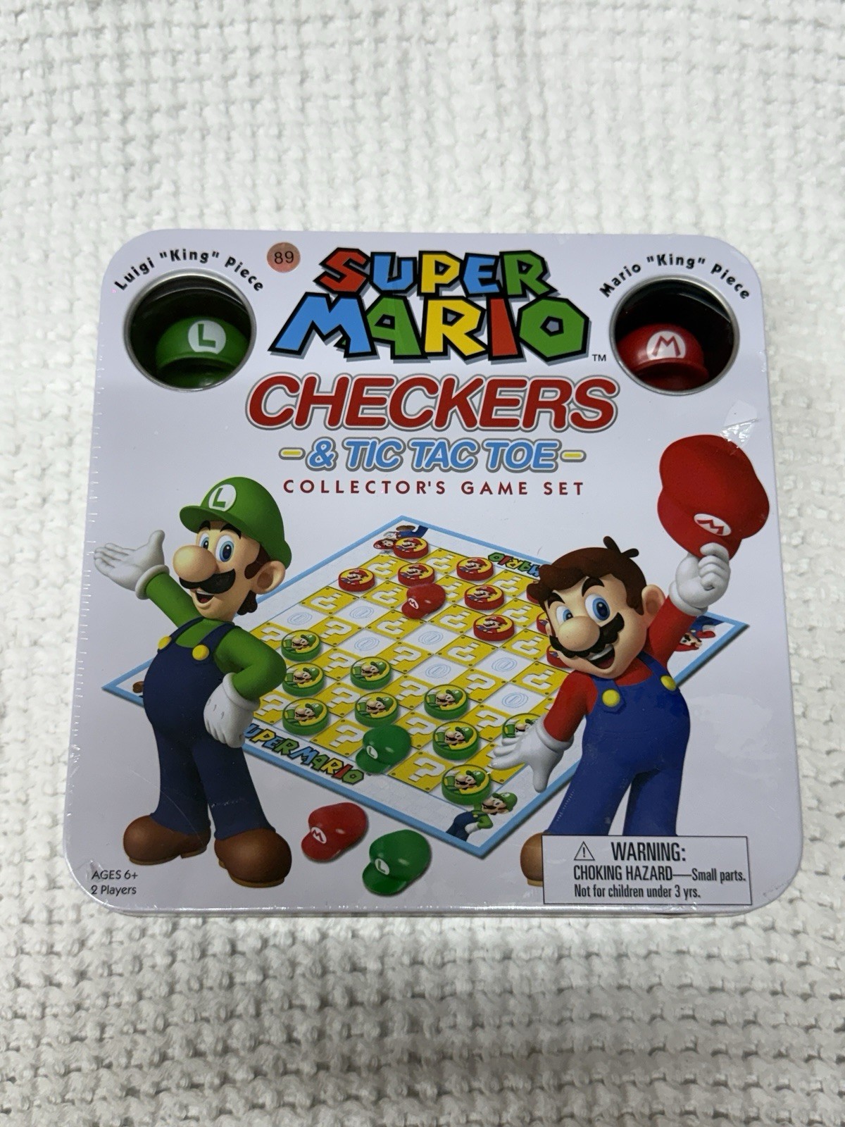 Super Mario Checkers Collector’s Edition, NEW, SEALED