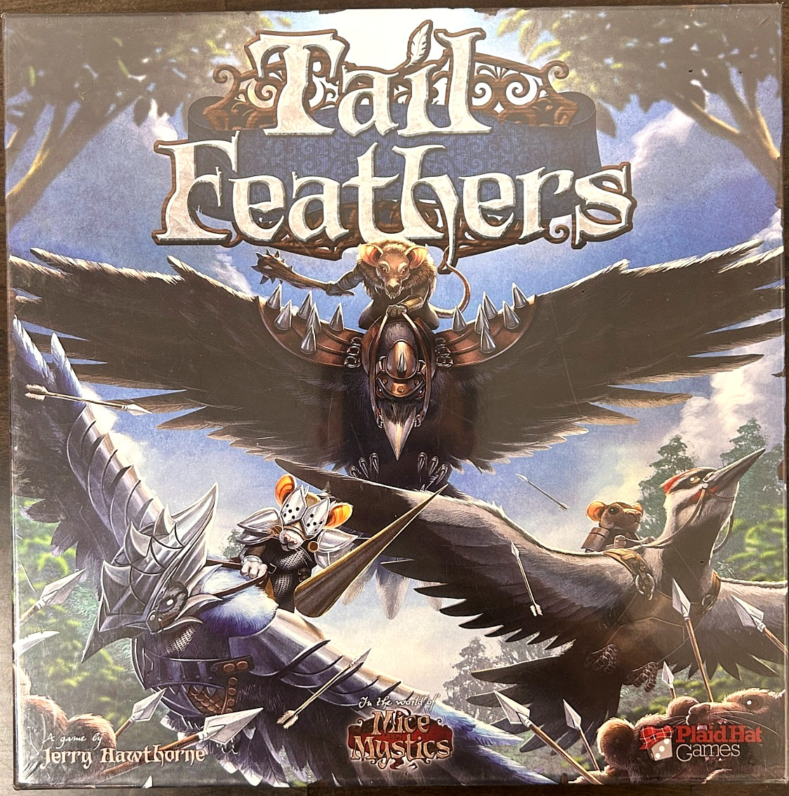 Plaid Hat Games – Tail Feathers Board Game – NEW IN SHRINK!