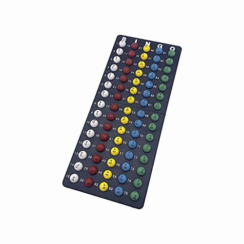 Deluxe Bingo Game Set-Includes Bingo Cage,600 Colorful Bingo Chips with a
