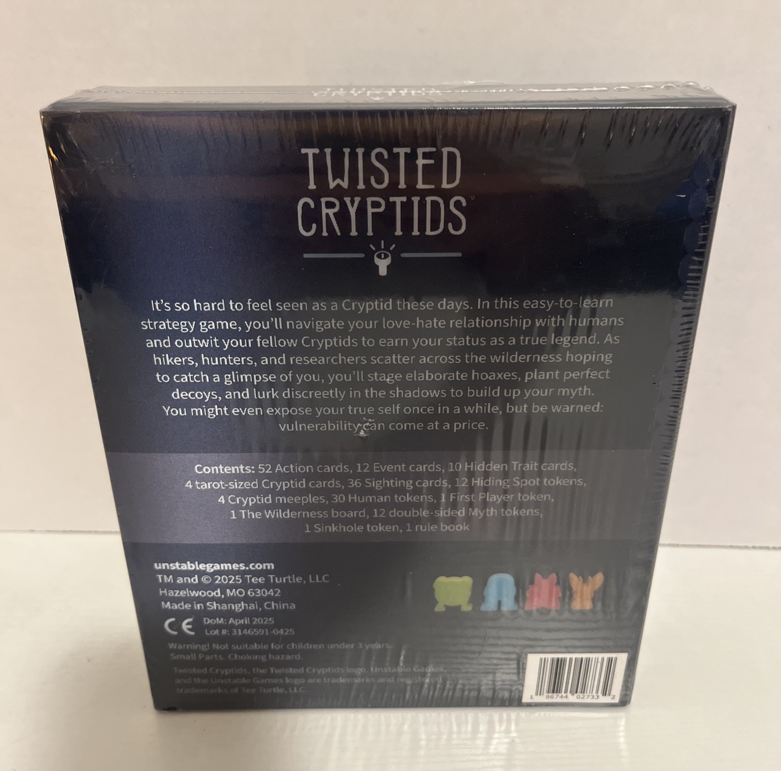 Twisted Cryptids boardgame * new n sealed *