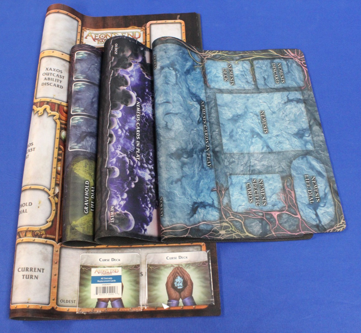 Indie Boards & Cards Aeons End 2nd Edition Expansion Accessory Kickstarter Lot