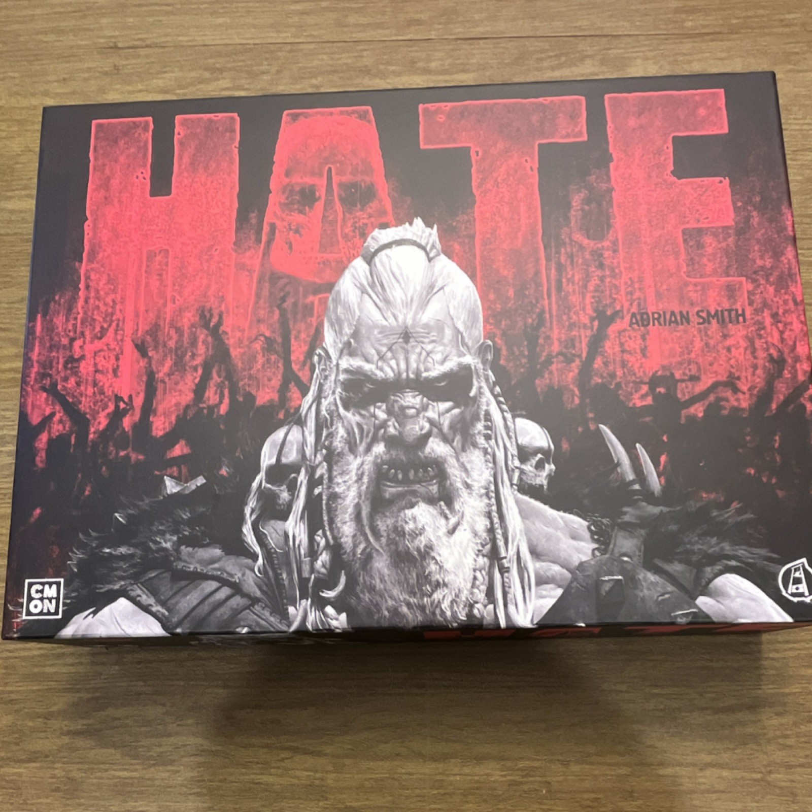 HATE Board Game CMON Complete Excellent Condition Played Once Miniatures Game