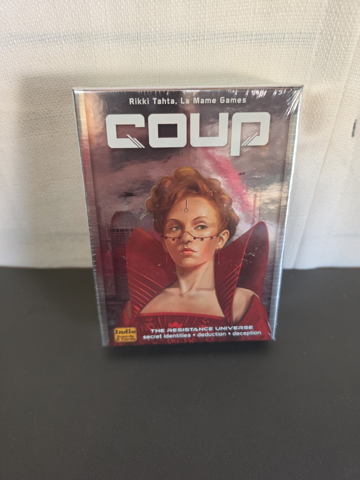Coup Card Game (Resistance Universe) Secret Identities Deduction Deception