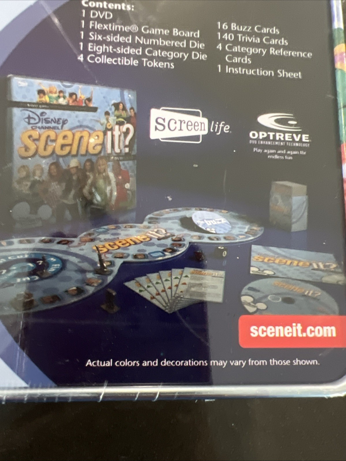 Optreve Disney Channel Scene It? DVD Game Trivia 2+ Players Factory Sealed